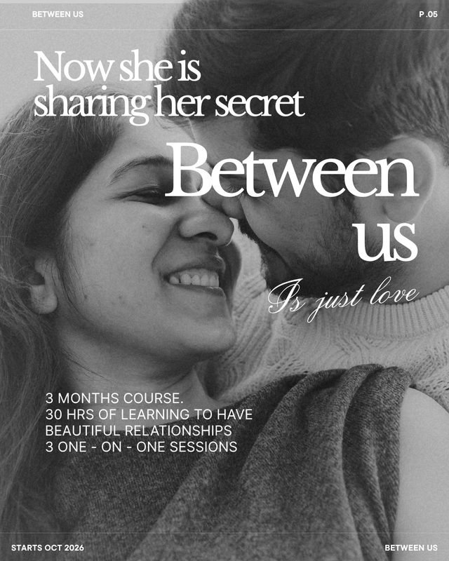 Between Us — photograph from a session